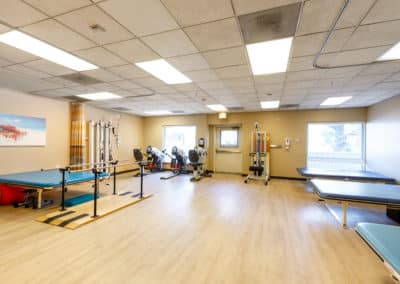 Physical therapy room